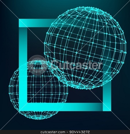 To use this stock image in your creative project, please select the size you need over to the right and click the "Add to Cart" button.
Your downloaded image will come with the Cutcaster watermark removed so don’t worry about the watermark you see on this page. Mesh polygonal background. Scope of lines and dots. Ball of the lines connected to points. Molecular lattice. The structural grid of polygons. stock vector clipart, Mesh polygonal background. Scope of lines and dots. Ball of the lines connected to points. Molecular lattice. The structural grid of polygons by Vladimir Khapaev