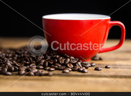 To use this stock image in your creative project, please select the size you need over to the right and click the "Add to Cart" button.
Your downloaded image will come with the Cutcaster watermark removed so don’t worry about the watermark you see on this page. Coffee beans on a table with cup stock photo, Coffee beans on a table with cup shot in studio by Wavebreak Media