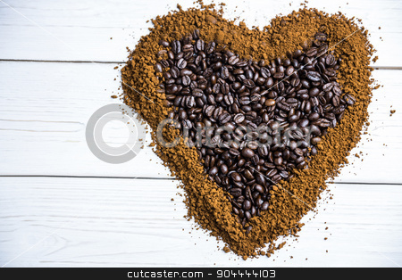 To use this stock image in your creative project, please select the size you need over to the right and click the "Add to Cart" button.
Your downloaded image will come with the Cutcaster watermark removed so don’t worry about the watermark you see on this page. Coffee on a table in heart shape stock photo, Coffee on a table in heart shape shot in studio by Wavebreak Media