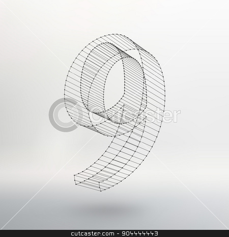 To use this stock image in your creative project, please select the size you need over to the right and click the "Add to Cart" button.
Your downloaded image will come with the Cutcaster watermark removed so don’t worry about the watermark you see on this page. Vector low poly numbers font. Polygon number alphabet. Vector illustration. stock vector clipart, Vector low poly numbers font. Polygon number alphabet. Vector illustration by Vladimir Khapaev