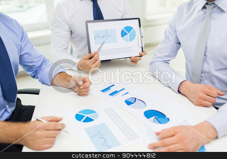 To use this stock image in your creative project, please select the size you need over to the right and click the "Add to Cart" button.
Your downloaded image will come with the Cutcaster watermark removed so don’t worry about the watermark you see on this page. close up of businessman hands with clipboard stock photo, business, people, statistics and teamwork concept - close up of businessman hands with clipboard pointing pen to chart at office by Syda Productions