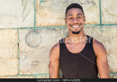 To use this stock image in your creative project, please select the size you need over to the right and click the "Add to Cart" button.
Your downloaded image will come with the Cutcaster watermark removed so don’t worry about the watermark you see on this page. Portrait of an handsome athlete stock photo, Portrait of an handsome athlete on a sunny day by Wavebreak Media