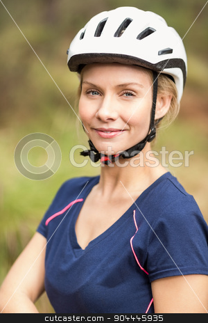 To use this stock image in your creative project, please select the size you need over to the right and click the "Add to Cart" button.
Your downloaded image will come with the Cutcaster watermark removed so don’t worry about the watermark you see on this page. Young pretty happy biker looking at camera stock photo, Young pretty happy biker looking at camera in the nature by Wavebreak Media