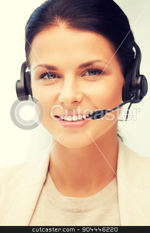 To use this stock image in your creative project, please select the size you need over to the right and click the "Add to Cart" button.
Your downloaded image will come with the Cutcaster watermark removed so don’t worry about the watermark you see on this page. helpline stock photo, bright picture of friendly female helpline operator by Syda Productions