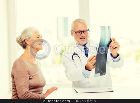 To use this stock image in your creative project, please select the size you need over to the right and click the "Add to Cart" button.
Your downloaded image will come with the Cutcaster watermark removed so don’t worry about the watermark you see on this page. smiling senior woman and doctor meeting stock photo, medicine, age, health care and people concept - smiling senior woman and doctor meeting in medical office by Syda Productions