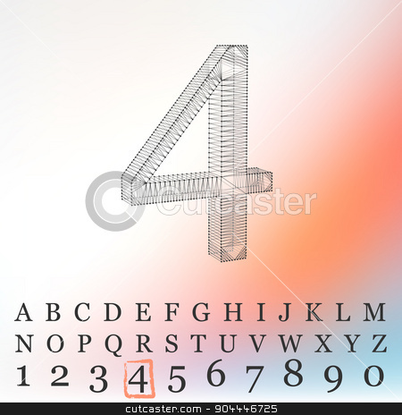 To use this stock image in your creative project, please select the size you need over to the right and click the "Add to Cart" button.
Your downloaded image will come with the Cutcaster watermark removed so don’t worry about the watermark you see on this page. Vector low poly numbers font. Polygon number alphabet. Vector illustration. stock vector clipart, Vector low poly numbers font. Polygon number alphabet. Vector illustration by Vladimir Khapaev