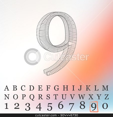 To use this stock image in your creative project, please select the size you need over to the right and click the "Add to Cart" button.
Your downloaded image will come with the Cutcaster watermark removed so don’t worry about the watermark you see on this page. Vector low poly numbers font. Polygon number alphabet. Vector illustration. stock vector clipart, Vector low poly numbers font. Polygon number alphabet. Vector illustration by Vladimir Khapaev