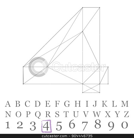 To use this stock image in your creative project, please select the size you need over to the right and click the "Add to Cart" button.
Your downloaded image will come with the Cutcaster watermark removed so don’t worry about the watermark you see on this page. Vector low poly numbers font. Polygon number alphabet. Vector illustration. stock vector clipart, Vector low poly numbers font. Polygon number alphabet. Vector illustration by Vladimir Khapaev