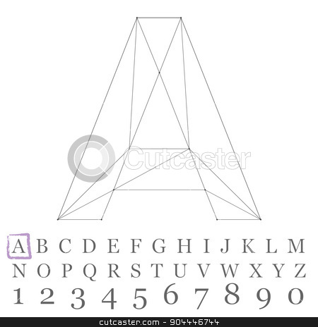 To use this stock image in your creative project, please select the size you need over to the right and click the "Add to Cart" button.
Your downloaded image will come with the Cutcaster watermark removed so don’t worry about the watermark you see on this page. Vector low poly numbers font. Polygon number alphabet. Vector illustration. stock vector clipart, Vector low poly numbers font. Polygon number alphabet. Vector illustration by Vladimir Khapaev