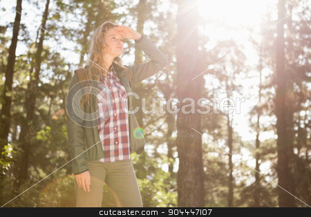To use this stock image in your creative project, please select the size you need over to the right and click the "Add to Cart" button.
Your downloaded image will come with the Cutcaster watermark removed so don’t worry about the watermark you see on this page. Pretty blonde hiker looking for path stock photo, Pretty blonde hiker looking for path in the nature by Wavebreak Media
