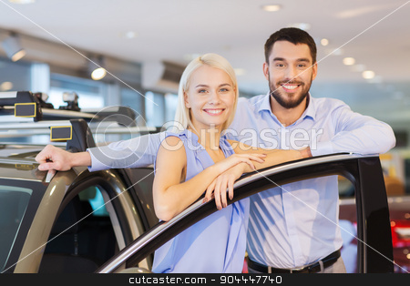 To use this stock image in your creative project, please select the size you need over to the right and click the "Add to Cart" button.
Your downloaded image will come with the Cutcaster watermark removed so don’t worry about the watermark you see on this page. happy couple buying car in auto show or salon stock photo, auto business, car sale, consumerism and people concept - happy couple buying car in auto show or salon by Syda Productions