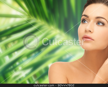 To use this stock image in your creative project, please select the size you need over to the right and click the "Add to Cart" button.
Your downloaded image will come with the Cutcaster watermark removed so don’t worry about the watermark you see on this page. woman touching her face skin stock photo, health and beauty concept - beautiful woman touching her face skin by Syda Productions