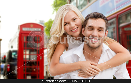 To use this stock image in your creative project, please select the size you need over to the right and click the "Add to Cart" button.
Your downloaded image will come with the Cutcaster watermark removed so don’t worry about the watermark you see on this page. happy couple hugging over london city street stock photo, summer holidays, travel, tourism, people and dating concept - happy couple hugging over london city street background by Syda Productions