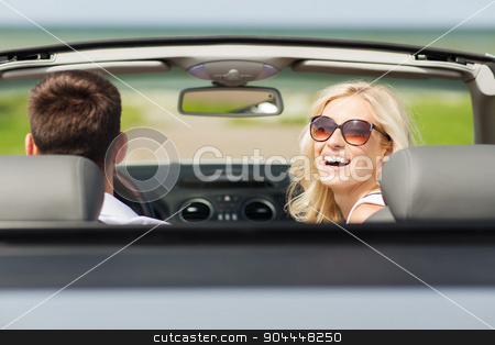 To use this stock image in your creative project, please select the size you need over to the right and click the "Add to Cart" button.
Your downloaded image will come with the Cutcaster watermark removed so don’t worry about the watermark you see on this page. happy man and woman driving in cabriolet car stock photo, transport, road trip, leisure, couple and people concept - happy man and woman driving in cabriolet car outdoors by Syda Productions