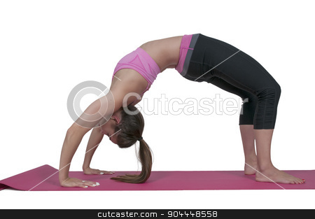 To use this stock image in your creative project, please select the size you need over to the right and click the "Add to Cart" button.
Your downloaded image will come with the Cutcaster watermark removed so don’t worry about the watermark you see on this page. Woman Doing Yoga stock photo, Beautiful woman doing a set of Yoga exercises by Robert Byron