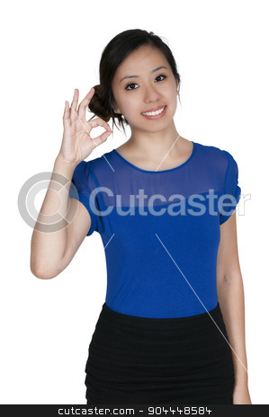 To use this stock image in your creative project, please select the size you need over to the right and click the "Add to Cart" button.
Your downloaded image will come with the Cutcaster watermark removed so don’t worry about the watermark you see on this page. Woman Okay Sign stock photo, Smiling beautiful woman giving the okay sign by Robert Byron