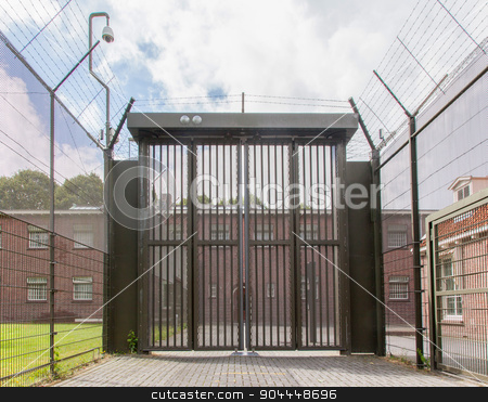 To use this stock image in your creative project, please select the size you need over to the right and click the "Add to Cart" button.
Your downloaded image will come with the Cutcaster watermark removed so don’t worry about the watermark you see on this page. Large gate at an old jail stock photo, Large gate at an old dutch jail by michaklootwijk
