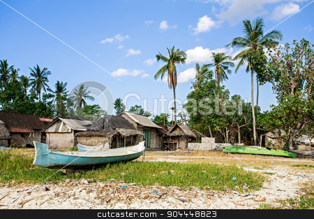 To use this stock image in your creative project, please select the size you need over to the right and click the "Add to Cart" button.
Your downloaded image will come with the Cutcaster watermark removed so don’t worry about the watermark you see on this page. indonesian house - shack on beach stock photo, traditional indonesian poor house - cabin with boat on beach, Nusa Penida Island, Toyapakeh, Bali by Artush