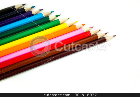 To use this stock image in your creative project, please select the size you need over to the right and click the "Add to Cart" button.
Your downloaded image will come with the Cutcaster watermark removed so don’t worry about the watermark you see on this page. Color pencil set stock photo, Multicolor spectrum made from pencils by Roland Valentin Raicu