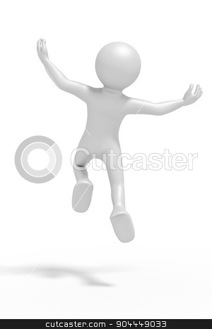 To use this stock image in your creative project, please select the size you need over to the right and click the "Add to Cart" button.
Your downloaded image will come with the Cutcaster watermark removed so don’t worry about the watermark you see on this page. jumping man stock photo, An image of a jumping winning man by Markus Gann