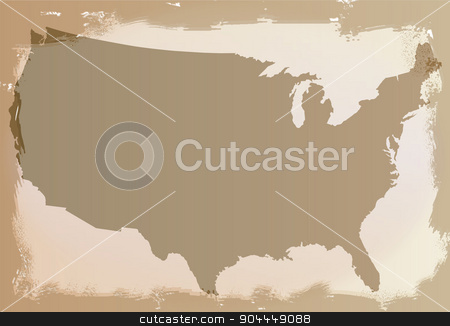 To use this stock image in your creative project, please select the size you need over to the right and click the "Add to Cart" button.
Your downloaded image will come with the Cutcaster watermark removed so don’t worry about the watermark you see on this page. United States of America Background stock vector clipart, A USA silhouette map as a background with faded and ragged areas by Kotto