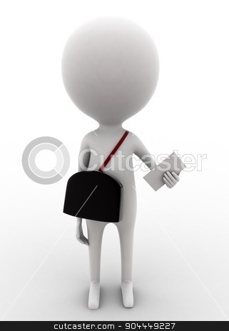 To use this stock image in your creative project, please select the size you need over to the right and click the "Add to Cart" button.
Your downloaded image will come with the Cutcaster watermark removed so don’t worry about the watermark you see on this page. 3d man - post master holding letter in hands concept stock photo, 3d man - post master holding letter in hands concept on white isolated background , front angle view by 3dlabs