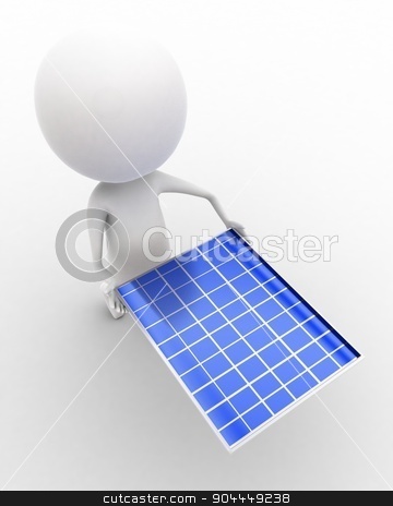 To use this stock image in your creative project, please select the size you need over to the right and click the "Add to Cart" button.
Your downloaded image will come with the Cutcaster watermark removed so don’t worry about the watermark you see on this page. 3d man carrying solar panel in hands concept stock photo, 3d man carrying solar panel in hands concept executed in white isolated background , top angle view by 3dlabs