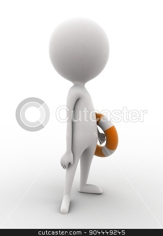 To use this stock image in your creative project, please select the size you need over to the right and click the "Add to Cart" button.
Your downloaded image will come with the Cutcaster watermark removed so don’t worry about the watermark you see on this page. 3d man holding safety folating tube concept stock photo, 3d man holding safety folating tube concept on white isolated background , side angle view by 3dlabs