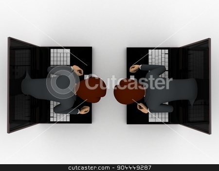 To use this stock image in your creative project, please select the size you need over to the right and click the "Add to Cart" button.
Your downloaded image will come with the Cutcaster watermark removed so don’t worry about the watermark you see on this page. 3d man coming through laptop screen concept stock photo, 3d man coming through laptop screen concept on white background, top angle view by 3dlabs