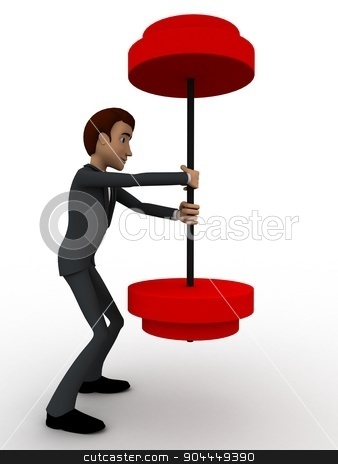 To use this stock image in your creative project, please select the size you need over to the right and click the "Add to Cart" button.
Your downloaded image will come with the Cutcaster watermark removed so don’t worry about the watermark you see on this page. 3d man easily carry weights concept stock photo, 3d man easily carry weights concept on white background, side angle view by 3dlabs