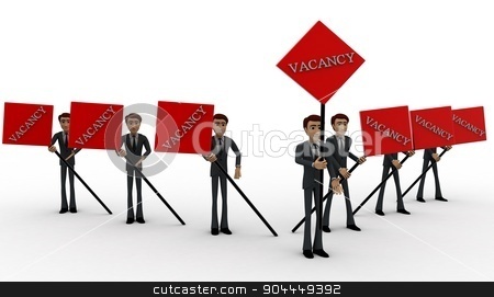 To use this stock image in your creative project, please select the size you need over to the right and click the "Add to Cart" button.
Your downloaded image will come with the Cutcaster watermark removed so don’t worry about the watermark you see on this page. 3d men with vacancy banner in hand concept stock photo, 3d men with vacancy banner in hand concept on white background, front angle view by 3dlabs