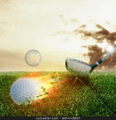To use this stock image in your creative project, please select the size you need over to the right and click the "Add to Cart" button.
Your downloaded image will come with the Cutcaster watermark removed so don’t worry about the watermark you see on this page. Golf fireball stock photo, Fire ball hit by a golf club by Federico Caputo