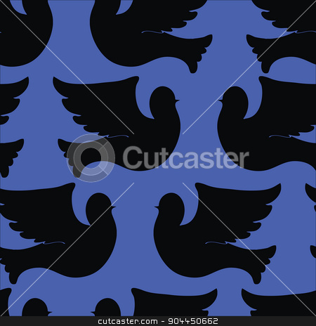 To use this stock image in your creative project, please select the size you need over to the right and click the "Add to Cart" button.
Your downloaded image will come with the Cutcaster watermark removed so don’t worry about the watermark you see on this page. Doves and pigeons seamless pattern stock vector clipart, Doves and pigeons seamless pattern for peace concept and wedding design. Vector by Aleksandra Serova