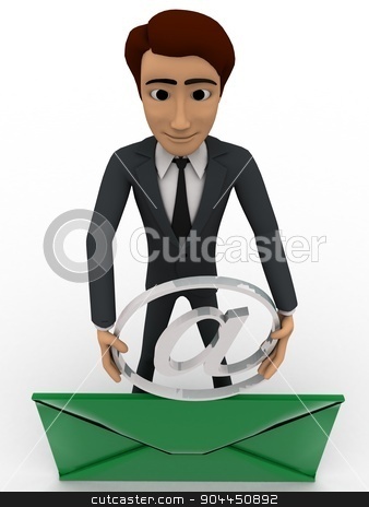 To use this stock image in your creative project, please select the size you need over to the right and click the "Add to Cart" button.
Your downloaded image will come with the Cutcaster watermark removed so don’t worry about the watermark you see on this page. 3d man with mail and holding mail icon concept stock photo, 3d man with mail and holding mail icon concept on white background, front angle view by 3dlabs
