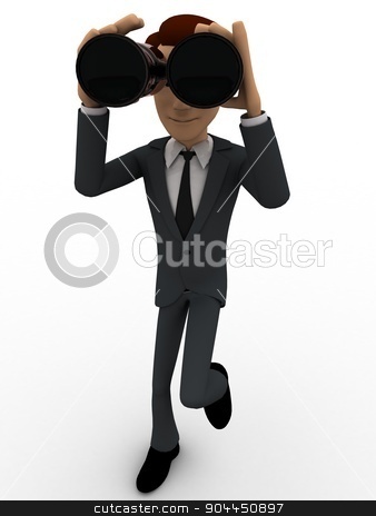 To use this stock image in your creative project, please select the size you need over to the right and click the "Add to Cart" button.
Your downloaded image will come with the Cutcaster watermark removed so don’t worry about the watermark you see on this page. 3d man looking through binocular concept stock photo, 3d man looking through binocular concept on white background, front angle view by 3dlabs