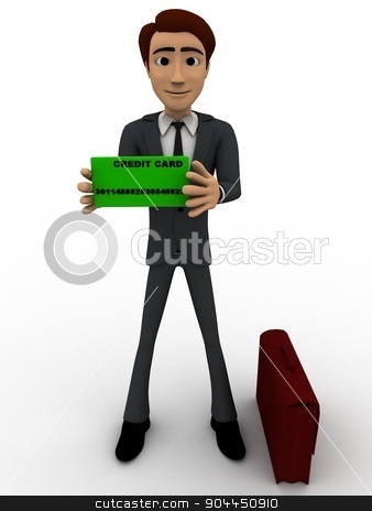 To use this stock image in your creative project, please select the size you need over to the right and click the "Add to Cart" button.
Your downloaded image will come with the Cutcaster watermark removed so don’t worry about the watermark you see on this page. 3d man holding black small board and having briefcase concept stock photo, 3d man holding black small board and having briefcase concept on white background, front angle view by 3dlabs