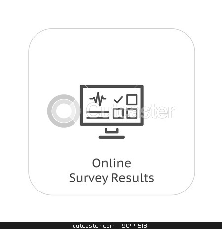 To use this stock image in your creative project, please select the size you need over to the right and click the "Add to Cart" button.
Your downloaded image will come with the Cutcaster watermark removed so don’t worry about the watermark you see on this page. Online Survey Results and Medical Services Icon. Flat Design. stock vector clipart, Online Survey Results and Medical Services Icon. Flat Design. Isolated. by Vadym Nechyporenko