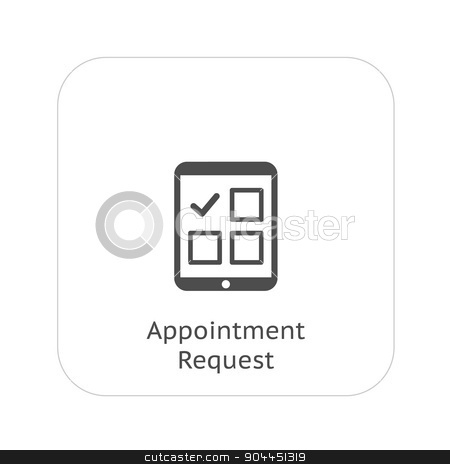 To use this stock image in your creative project, please select the size you need over to the right and click the "Add to Cart" button.
Your downloaded image will come with the Cutcaster watermark removed so don’t worry about the watermark you see on this page. Appointment Request and Medical Services Icon. Flat Design. stock vector clipart, Appointment Request and Medical Services Icon. Flat Design. Isolated. by Vadym Nechyporenko