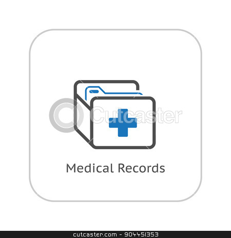 To use this stock image in your creative project, please select the size you need over to the right and click the "Add to Cart" button.
Your downloaded image will come with the Cutcaster watermark removed so don’t worry about the watermark you see on this page. Medical Records and Medical Services Icon. Flat Design. stock vector clipart, Medical Records and Medical Services Icon. Flat Design. Isolated. by Vadym Nechyporenko