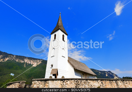 To use this stock image in your creative project, please select the size you need over to the right and click the "Add to Cart" button.
Your downloaded image will come with the Cutcaster watermark removed so don’t worry about the watermark you see on this page. Small Mountain Church - Oberschutt Austria stock photo, Catholic Church in Gothic style dedicated to St. Mary Magdalene in the small village of Oberschutt in Carinthia - Austria by catalby