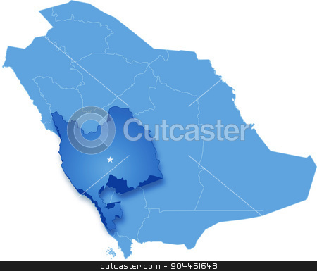 To use this stock image in your creative project, please select the size you need over to the right and click the "Add to Cart" button.
Your downloaded image will come with the Cutcaster watermark removed so don’t worry about the watermark you see on this page. Map of Saudi Arabia, the region Makkah stock vector clipart, Map of Saudi Arabia, the region Makkah is pulled out, isolated on white background
by Istanbul2009