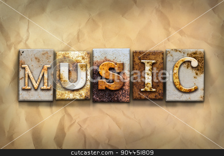 To use this stock image in your creative project, please select the size you need over to the right and click the "Add to Cart" button.
Your downloaded image will come with the Cutcaster watermark removed so don’t worry about the watermark you see on this page. Music Concept Rusted Metal Type stock photo, The word