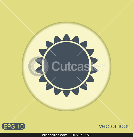 To use this stock image in your creative project, please select the size you need over to the right and click the "Add to Cart" button.
Your downloaded image will come with the Cutcaster watermark removed so don’t worry about the watermark you see on this page. weather icon. sun stock vector clipart, weather icon. sun by LittleCuckoo