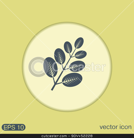 To use this stock image in your creative project, please select the size you need over to the right and click the "Add to Cart" button.
Your downloaded image will come with the Cutcaster watermark removed so don’t worry about the watermark you see on this page. branch with leaves. symbol icon geometry. teaching natural history stock vector clipart, branch with leaves. the symbol of biology. symbol icon geometry. teaching natural history by LittleCuckoo