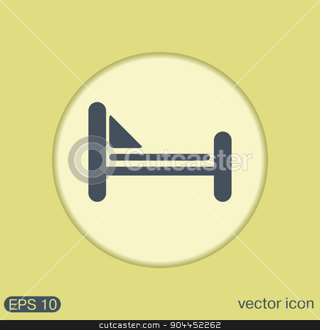 To use this stock image in your creative project, please select the size you need over to the right and click the "Add to Cart" button.
Your downloaded image will come with the Cutcaster watermark removed so don’t worry about the watermark you see on this page. bed symbol sign. symbol or hotel stay. stock vector clipart, bed sign. symbol or hotel stay. by LittleCuckoo