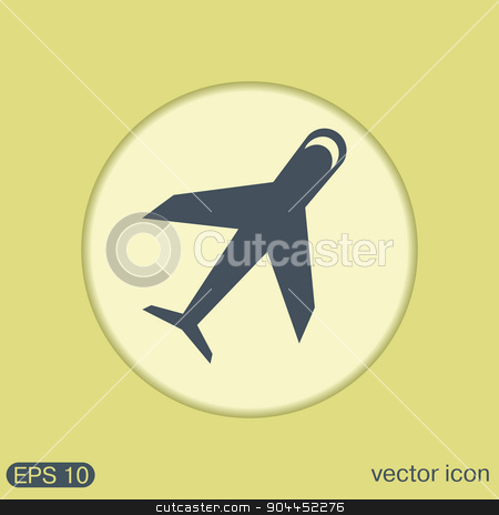 To use this stock image in your creative project, please select the size you need over to the right and click the "Add to Cart" button.
Your downloaded image will come with the Cutcaster watermark removed so don’t worry about the watermark you see on this page. airplane symbol . icon of air travel stock vector clipart, airplane symbol . icon of air travel by LittleCuckoo