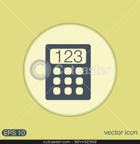 To use this stock image in your creative project, please select the size you need over to the right and click the "Add to Cart" button.
Your downloaded image will come with the Cutcaster watermark removed so don’t worry about the watermark you see on this page. calculator stock vector clipart, calculator. office sign by LittleCuckoo