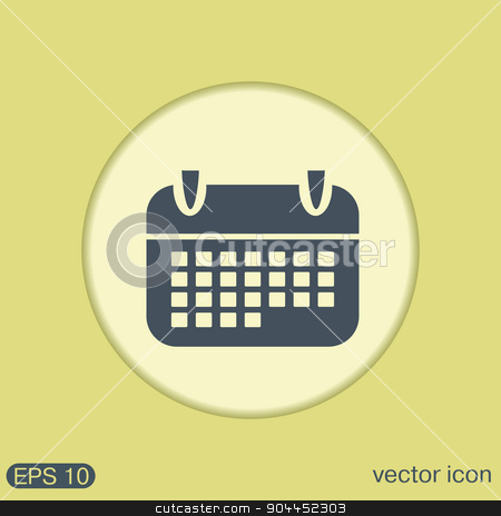 To use this stock image in your creative project, please select the size you need over to the right and click the "Add to Cart" button.
Your downloaded image will come with the Cutcaster watermark removed so don’t worry about the watermark you see on this page. calendar stock vector clipart, calendar sign by LittleCuckoo