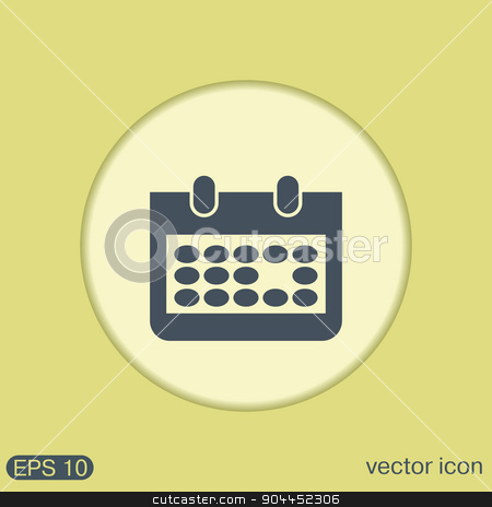To use this stock image in your creative project, please select the size you need over to the right and click the "Add to Cart" button.
Your downloaded image will come with the Cutcaster watermark removed so don’t worry about the watermark you see on this page. calendar stock vector clipart, calendar sign by LittleCuckoo