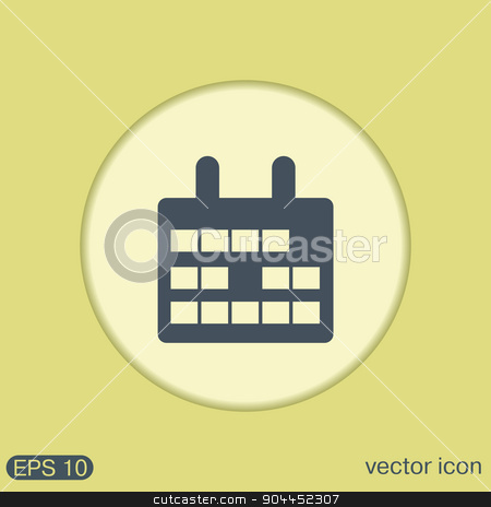 To use this stock image in your creative project, please select the size you need over to the right and click the "Add to Cart" button.
Your downloaded image will come with the Cutcaster watermark removed so don’t worry about the watermark you see on this page. calendar stock vector clipart, calendar sign by LittleCuckoo